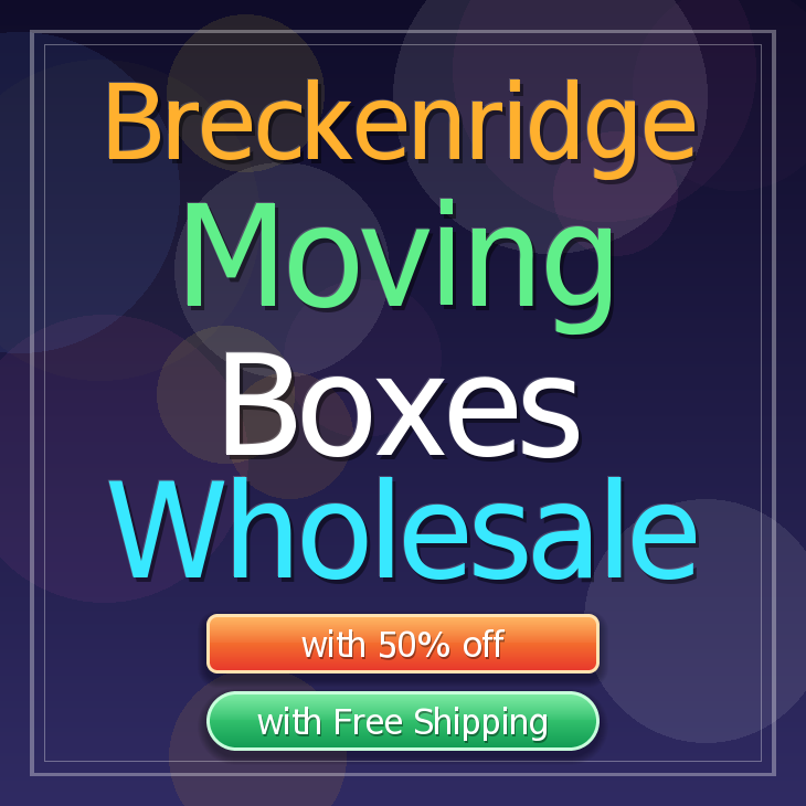 Breckenridge moving boxes