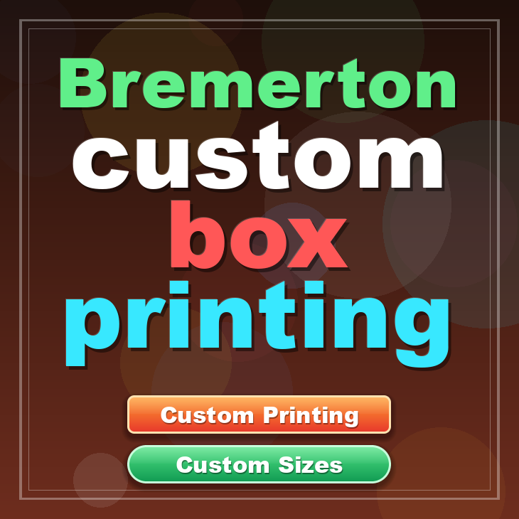 Bremerton custom box printing