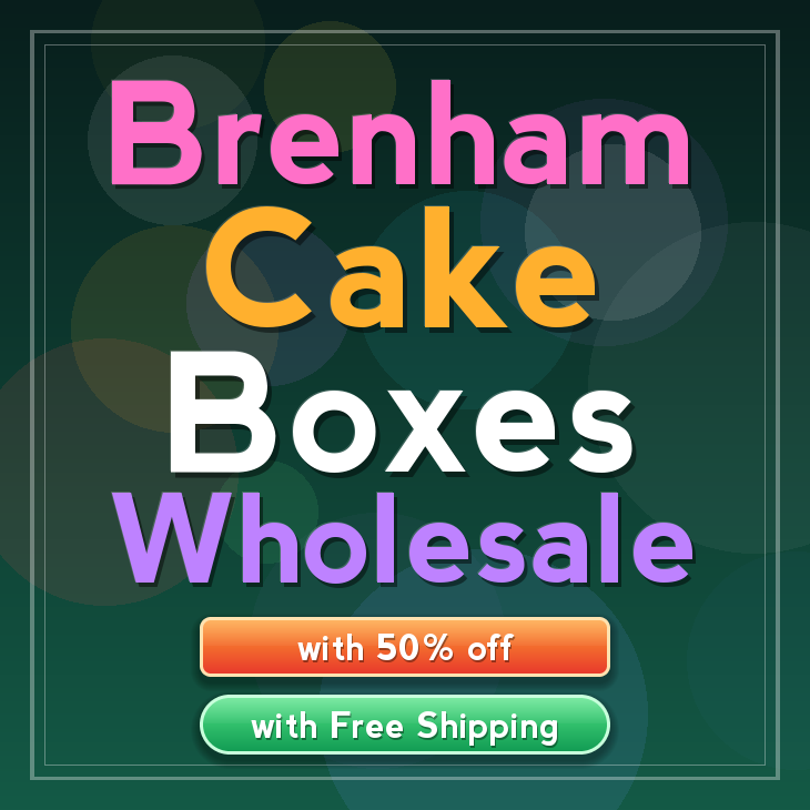 Brenham cake boxes