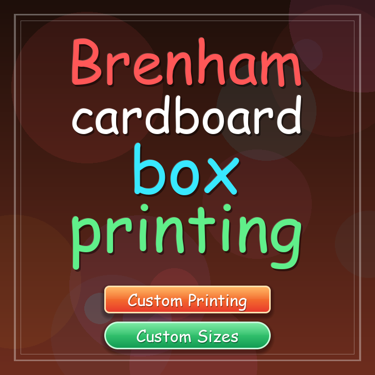 Brenham cardboard box printing