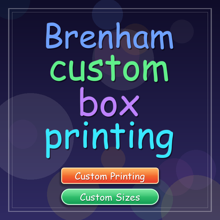 Brenham custom box printing