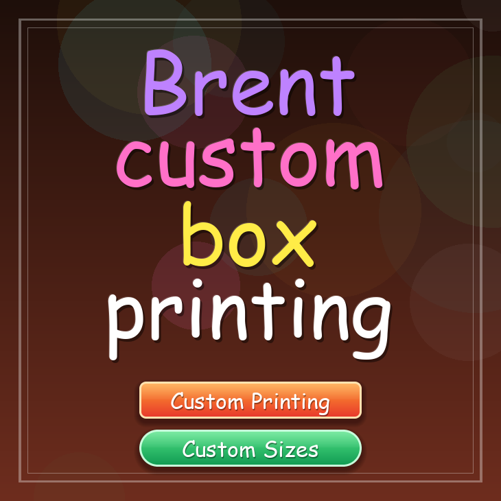 Brent custom box printing