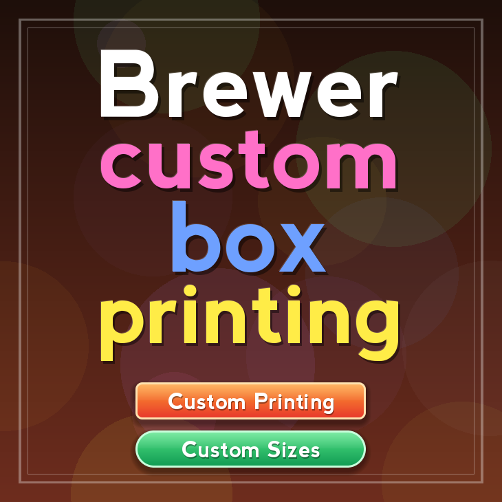Brewer custom box printing
