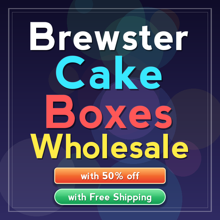 Brewster cake boxes