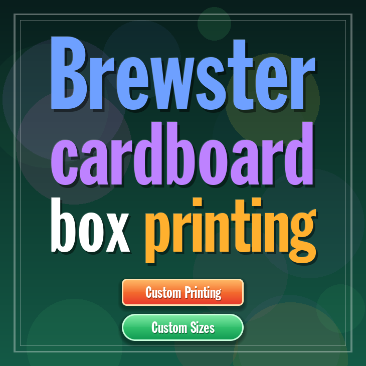Brewster cardboard box printing