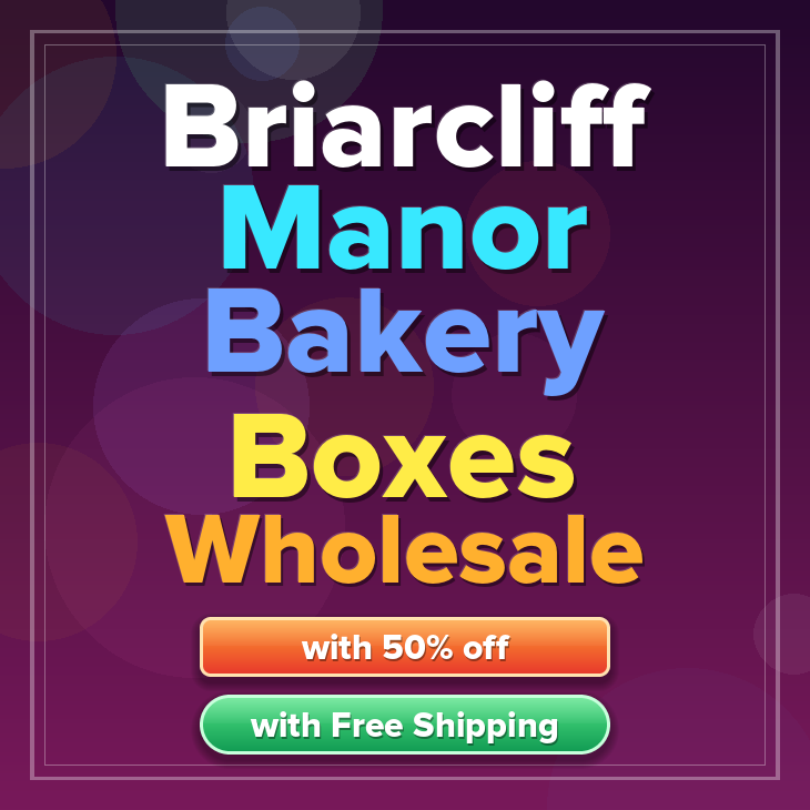 Briarcliff Manor bakery boxes