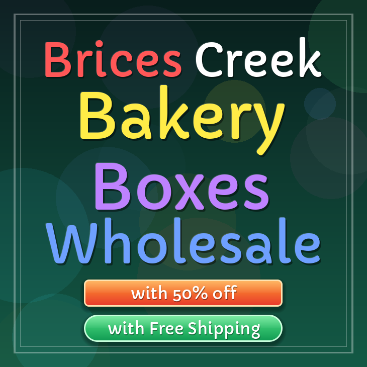 Brices Creek bakery boxes