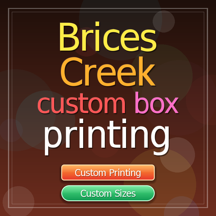 Brices Creek custom box printing