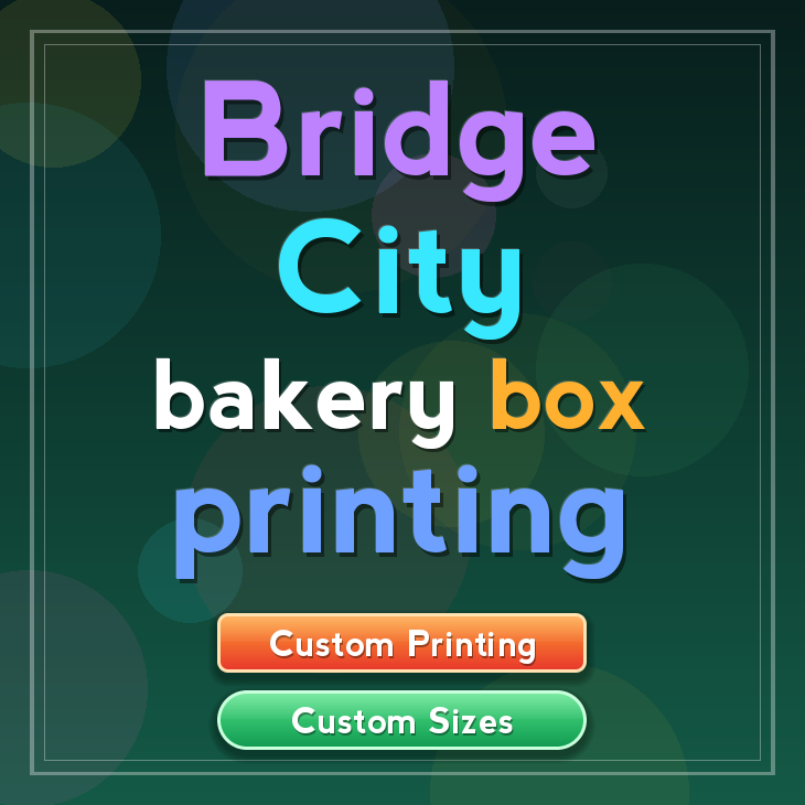 Bridge City bakery box printing