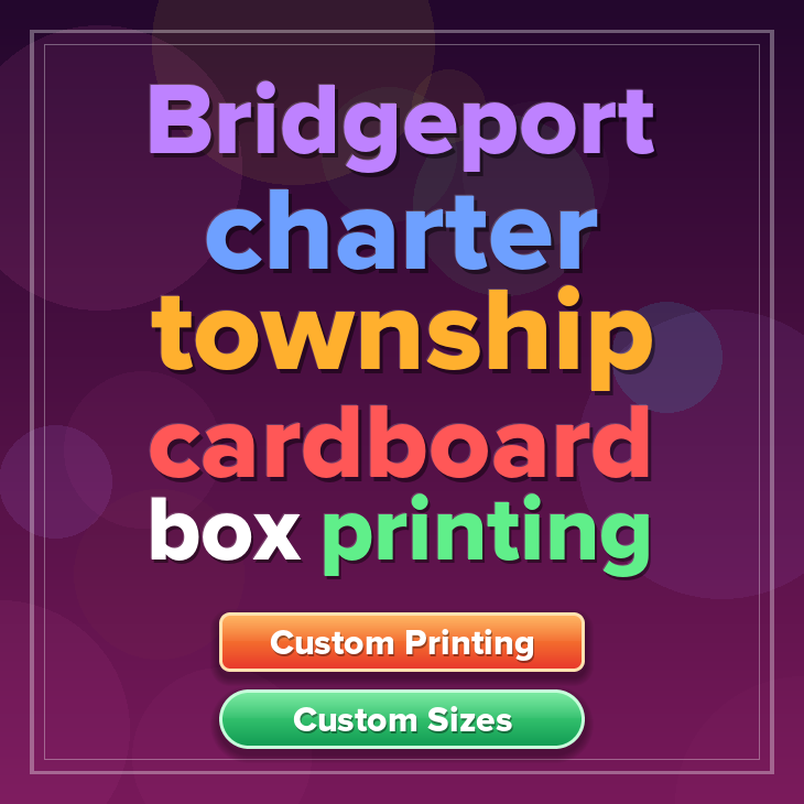 Bridgeport charter township cardboard box printing