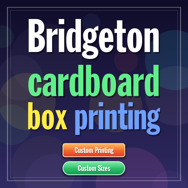 Bridgeton cardboard box printing