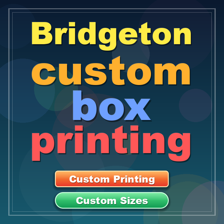 Bridgeton custom box printing