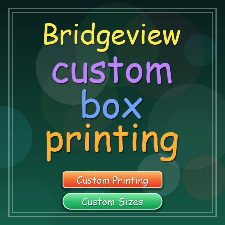 Bridgeview custom box printing