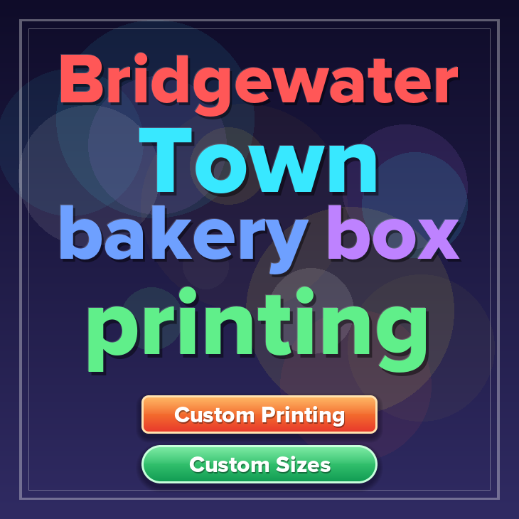 Bridgewater Town bakery box printing