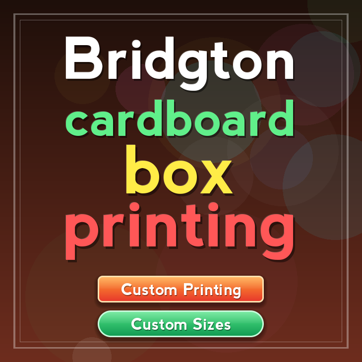 Bridgton cardboard box printing
