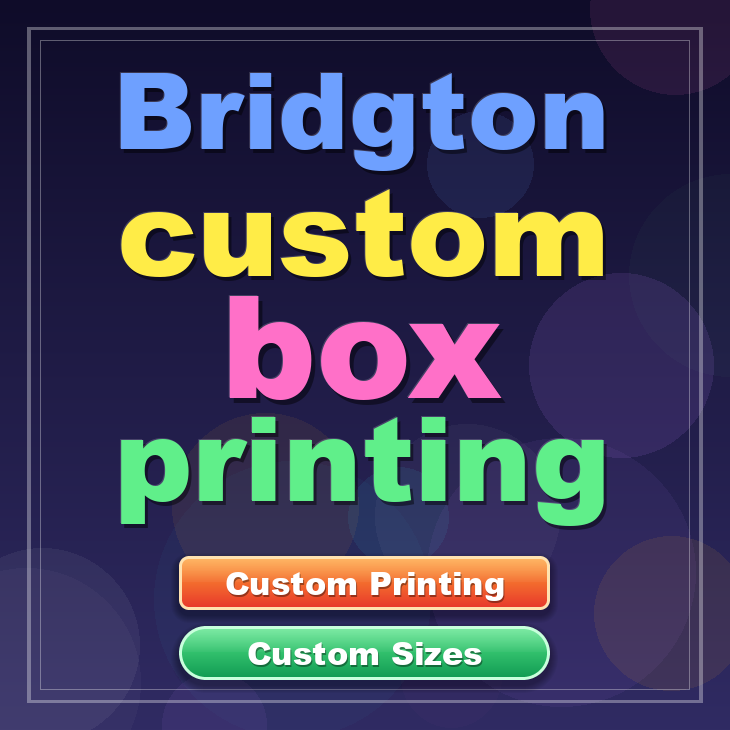 Bridgton custom box printing