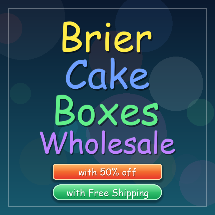Brier cake boxes