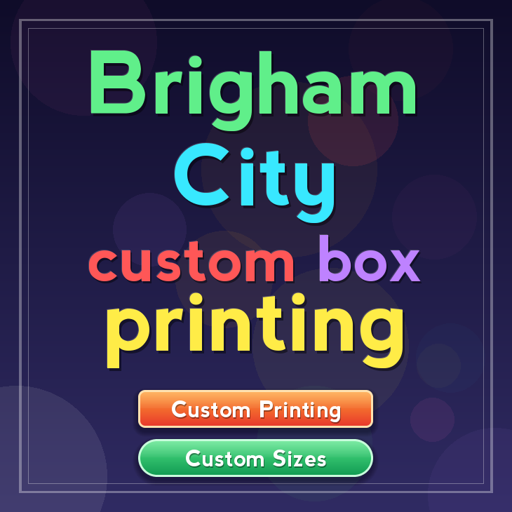 Brigham City custom box printing