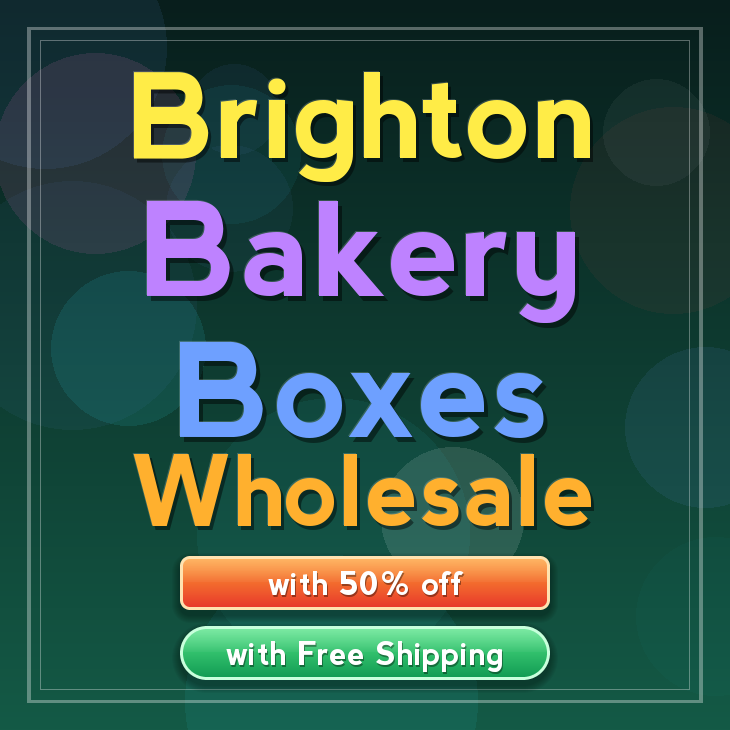 Brighton bakery boxes