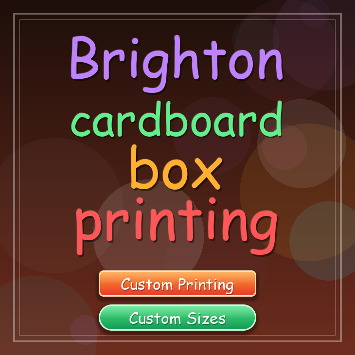 Brighton cardboard box printing