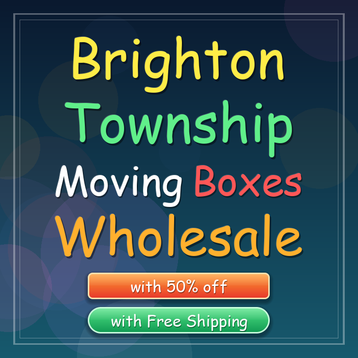 Brighton Township moving boxes