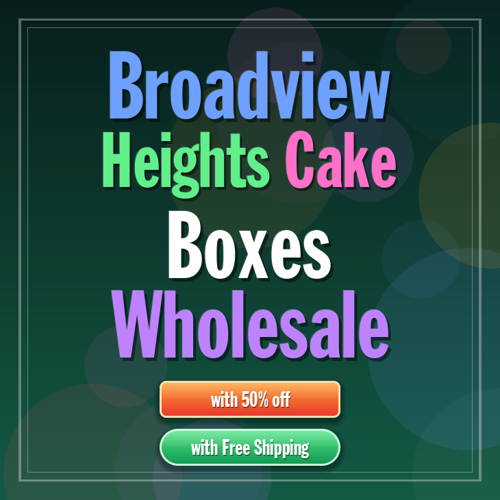 Broadview Heights cake boxes
