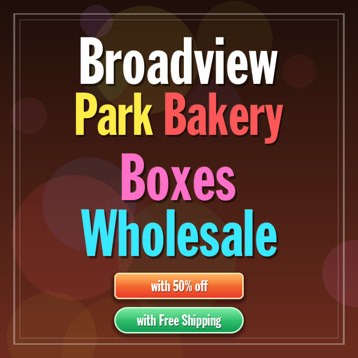 Broadview Park bakery boxes