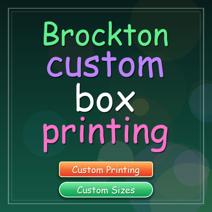 Brockton custom box printing