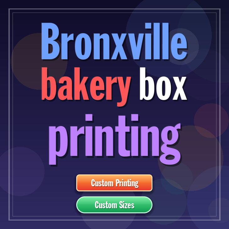 Bronxville bakery box printing