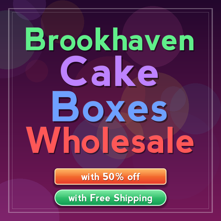 Brookhaven cake boxes