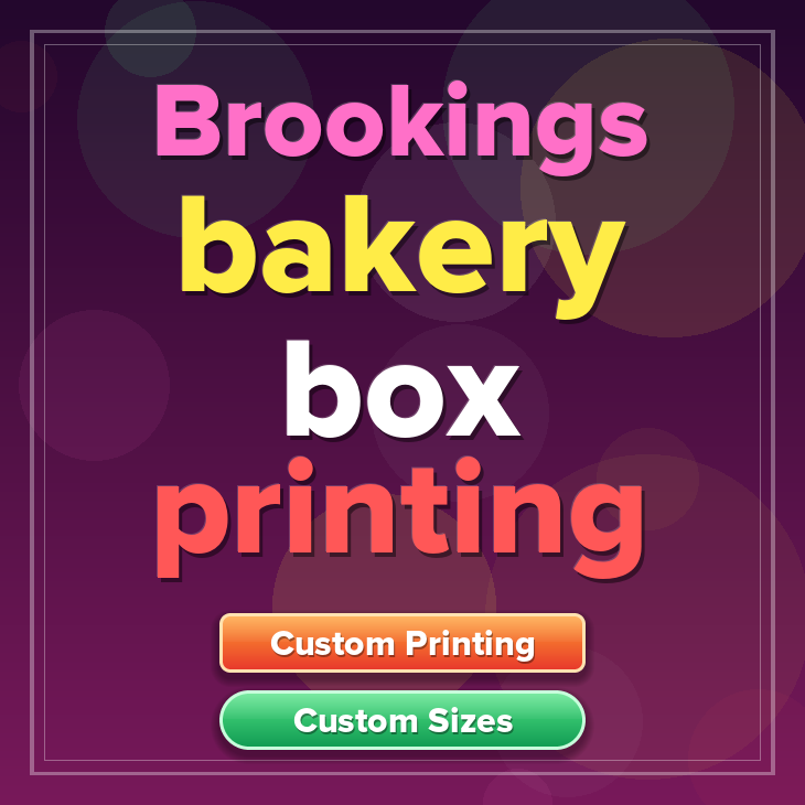 Brookings bakery box printing