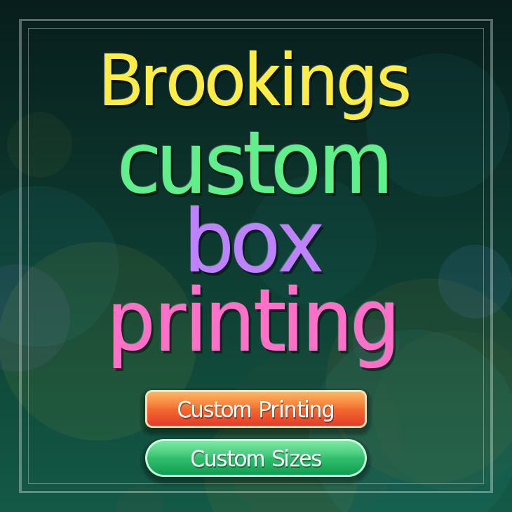 Brookings custom box printing