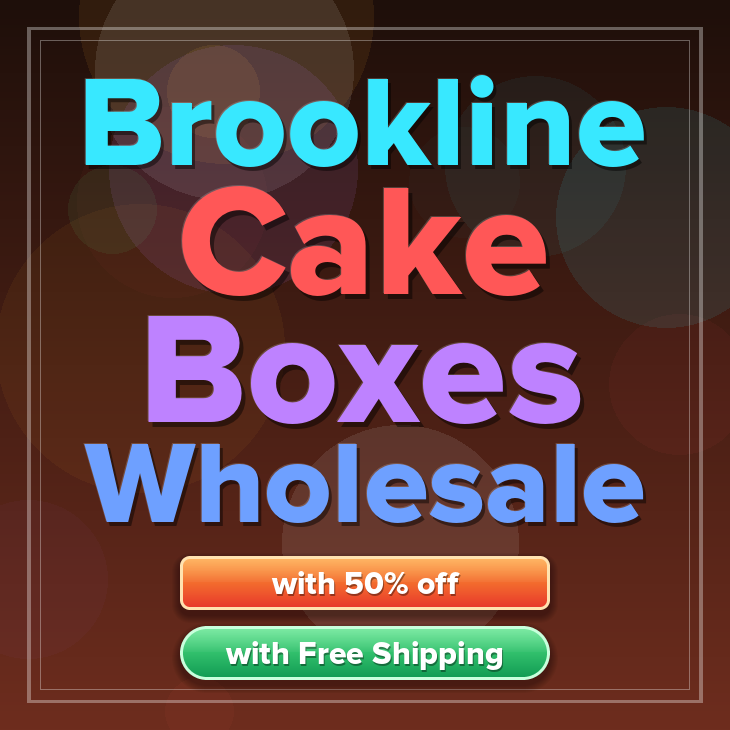 Brookline cake boxes