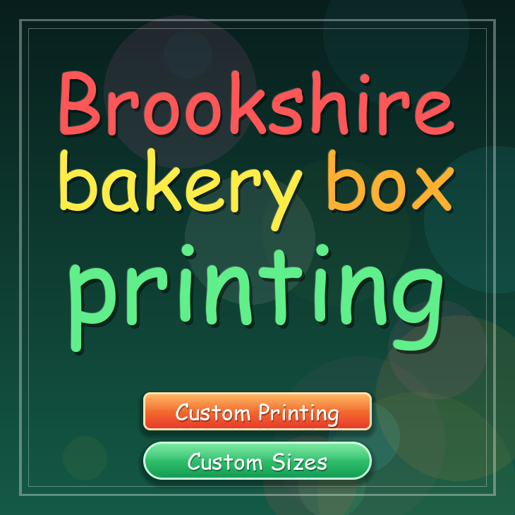 Brookshire bakery box printing