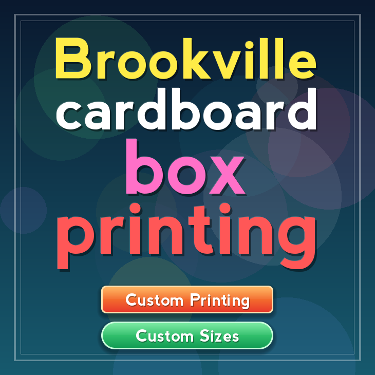 Brookville cardboard box printing