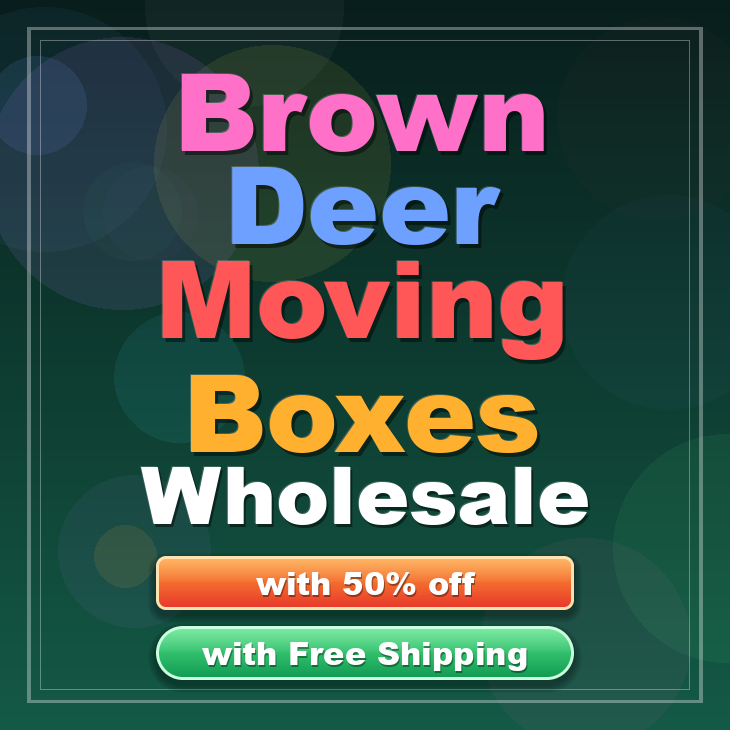 Brown Deer moving boxes