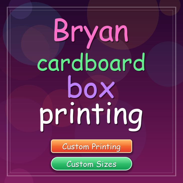 Bryan cardboard box printing