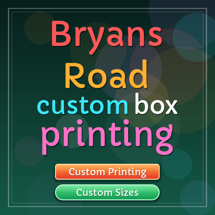 Bryans Road custom box printing