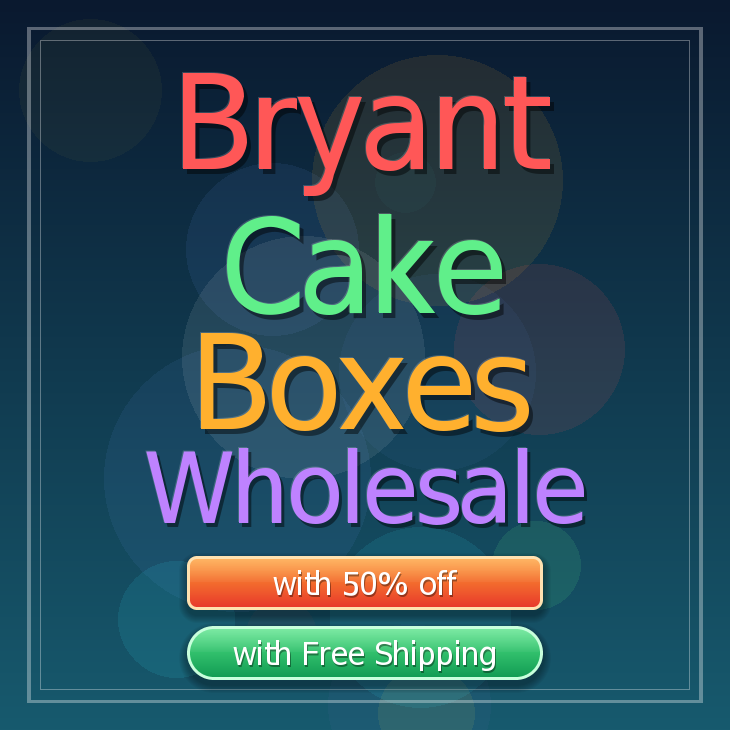 Bryant cake boxes