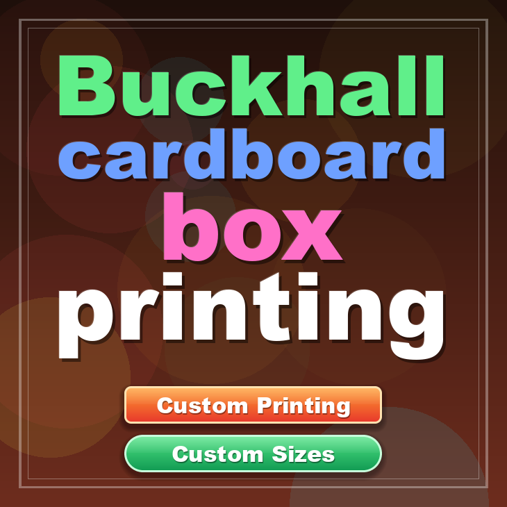 Buckhall cardboard box printing