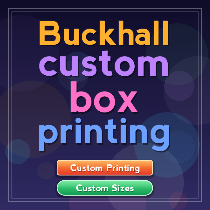 Buckhall custom box printing