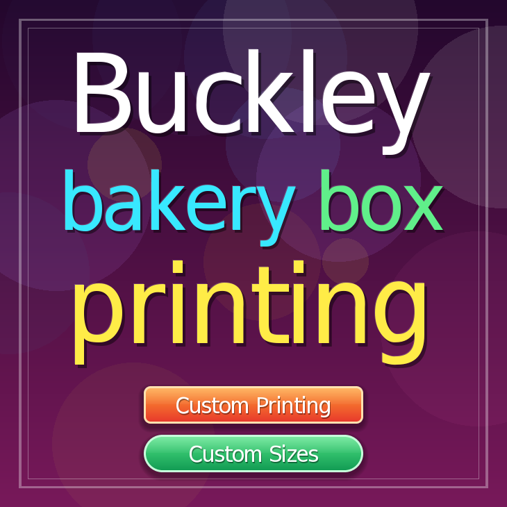 Buckley bakery box printing