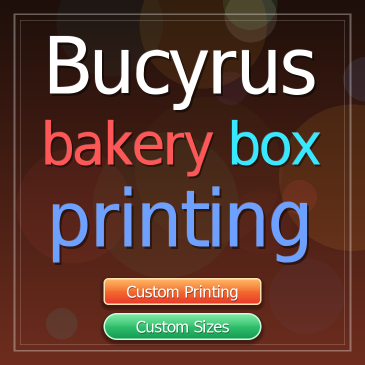 Bucyrus bakery box printing