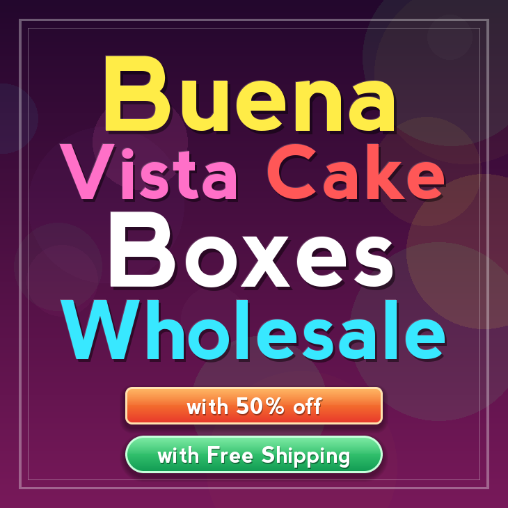 Buena Vista cake boxes