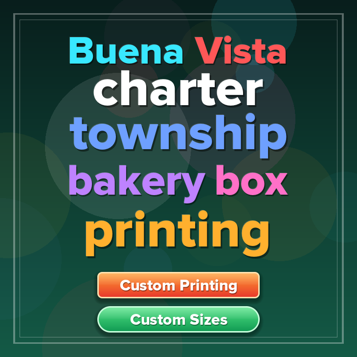 Buena Vista charter township bakery box printing
