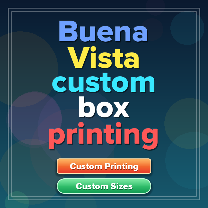 Buena Vista custom box printing