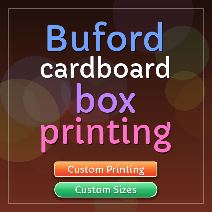 Buford cardboard box printing