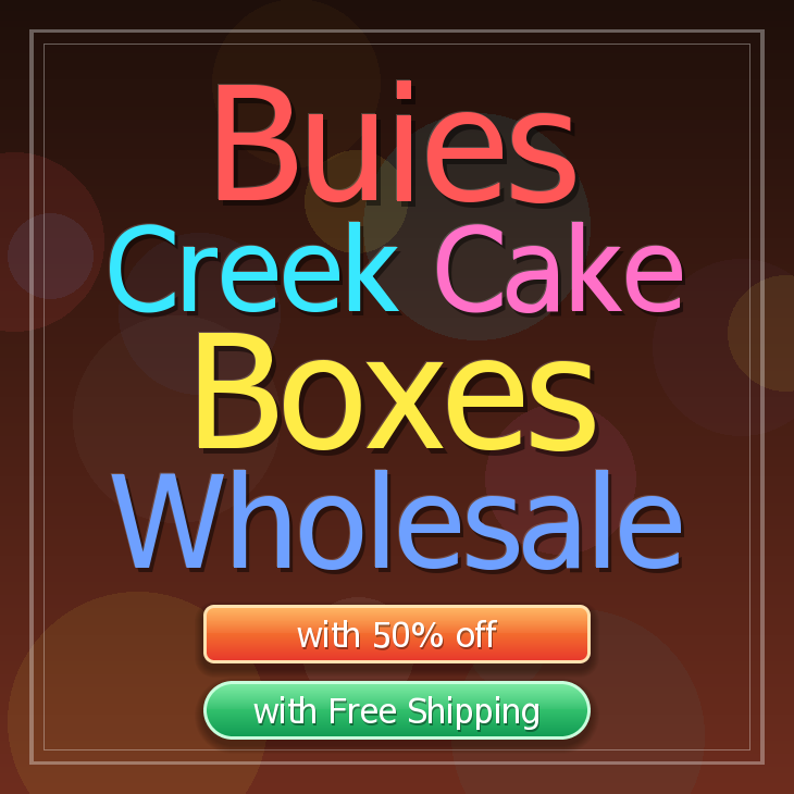 Buies Creek cake boxes