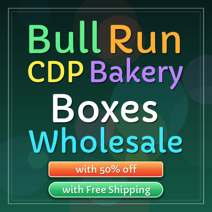 Bull Run Cdp bakery boxes