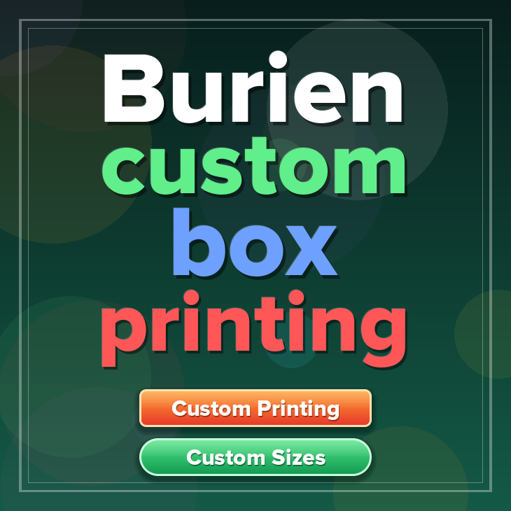 Burien custom box printing